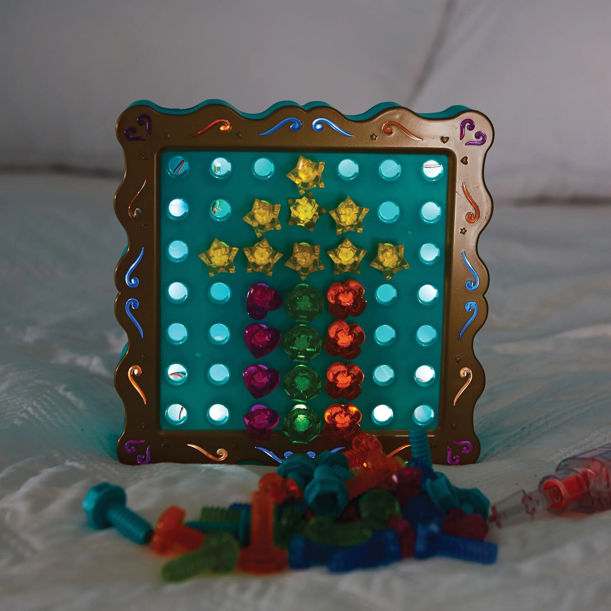 Design & Drill Sparkleworks Toy, with Electric Drill, Preschool STEM & Take Apart Building Toy, Boys and Girls Ages 3 4 5+