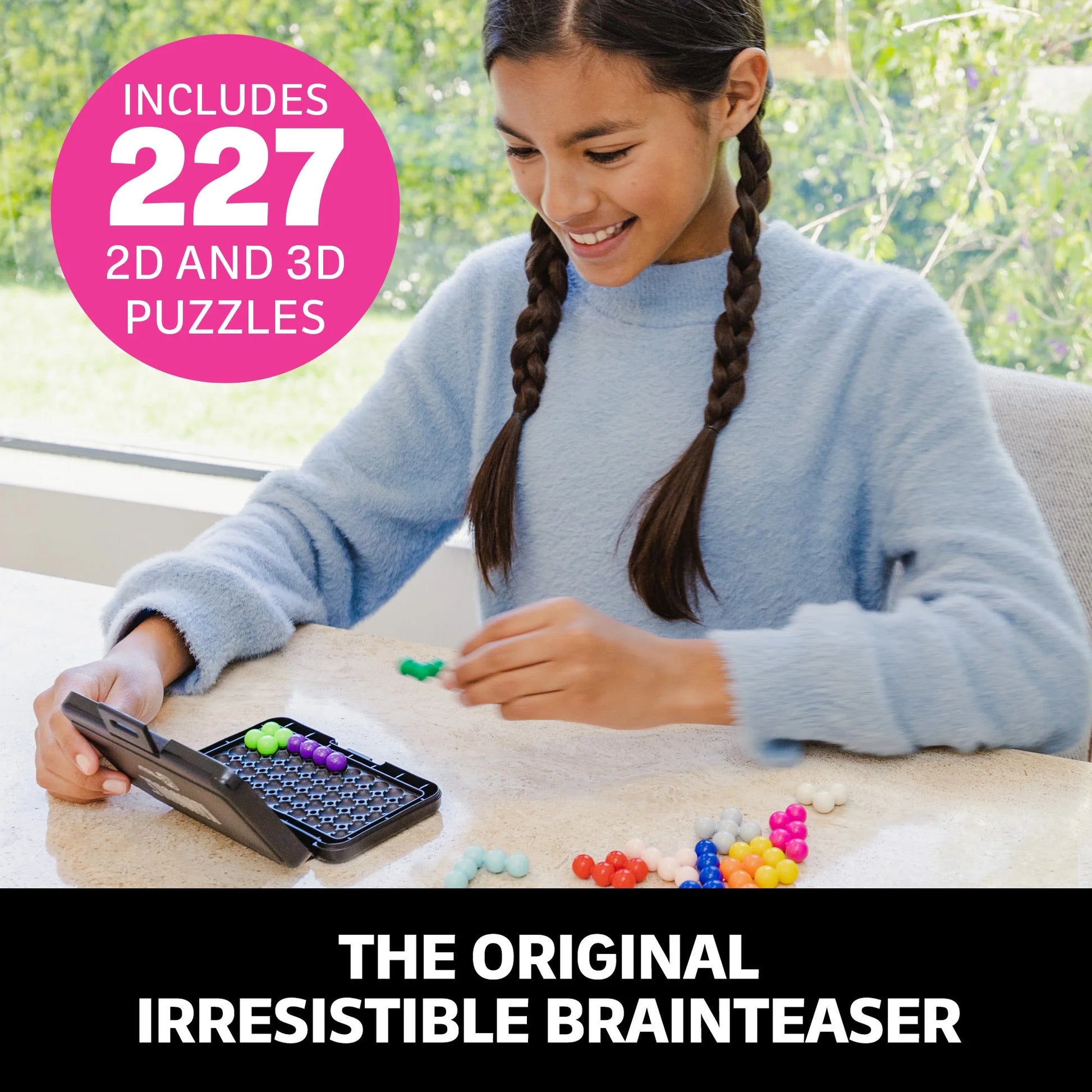 Kanoodle 3D Brain Teaser Puzzle Game, Set of 12, 227 Challenges, Ages 7+
