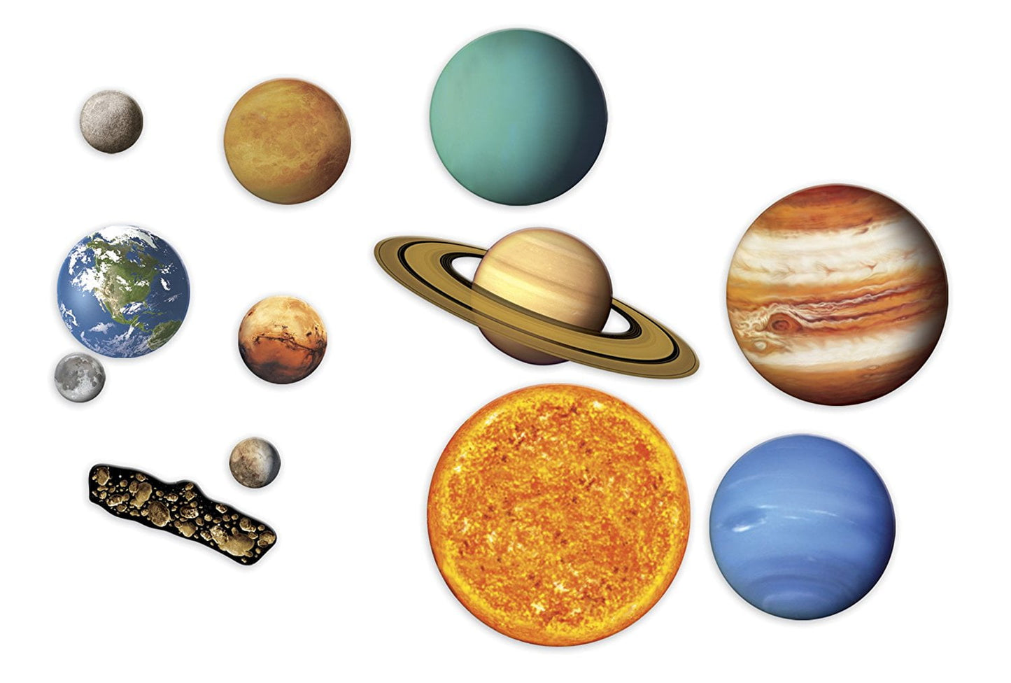Giant Magnetic Solar System Space Toys
