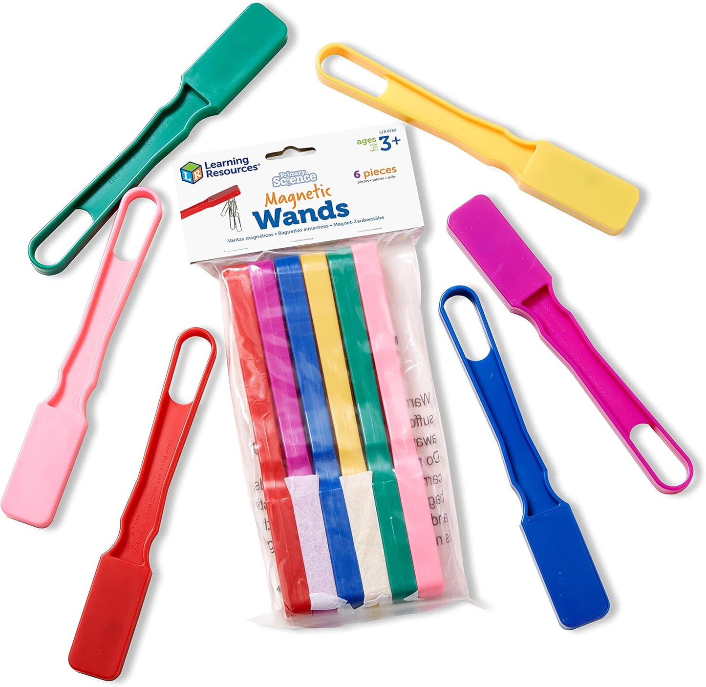Magnetic Wands Set – 6-Piece STEM Discovery Tools for Kids
