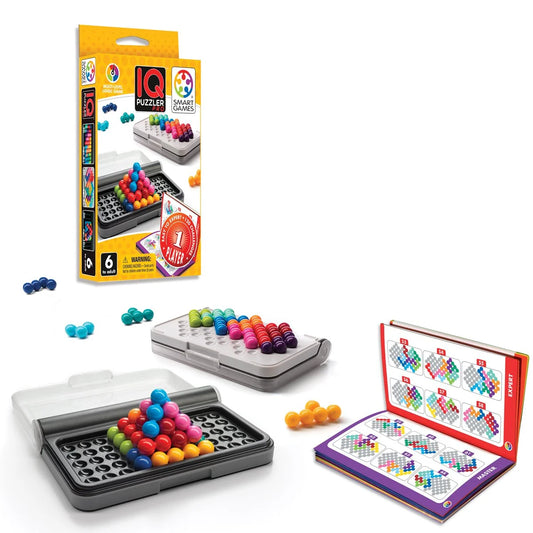 IQ Puzzler Pro Compact Board Game Puzzle 120 3D Challenges
