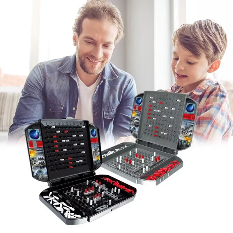 Traditional Battleship Game Strategy Interesting Tabletop Battleship Board Game for Parents and Children Party Entertainment